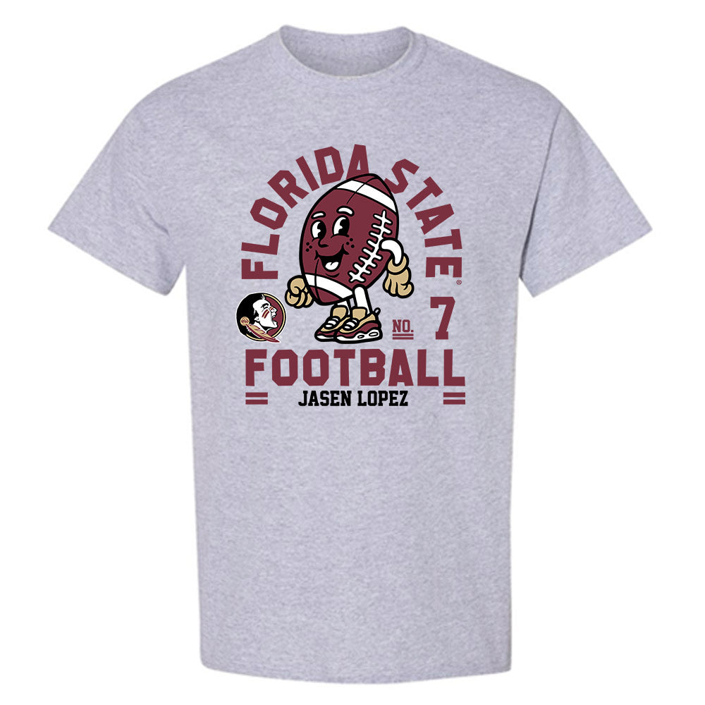 FSU - NCAA Football : Jasen Lopez - Fashion Shersey T-Shirt-0