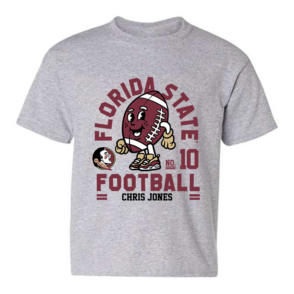 FSU - NCAA Football : Chris Jones - Fashion Shersey Youth T-Shirt-0
