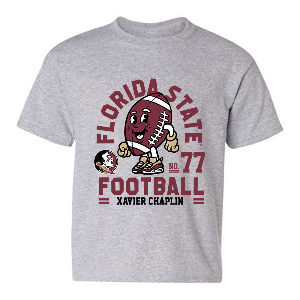FSU - NCAA Football : Xavier Chaplin - Fashion Shersey Youth T-Shirt-0