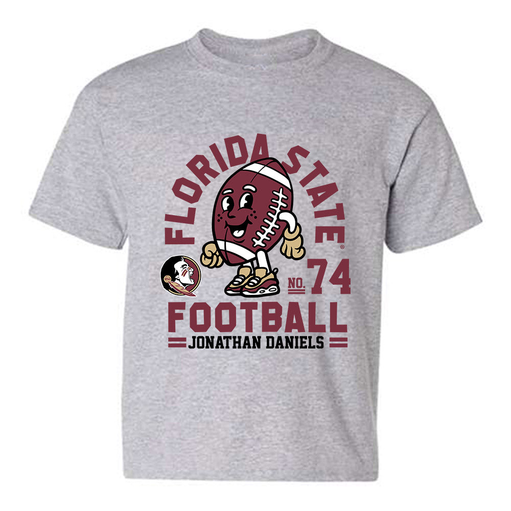 FSU - NCAA Football : Jonathan Daniels - Fashion Shersey Youth T-Shirt-0