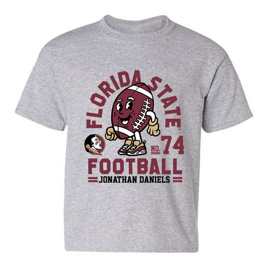FSU - NCAA Football : Jonathan Daniels - Fashion Shersey Youth T-Shirt-0