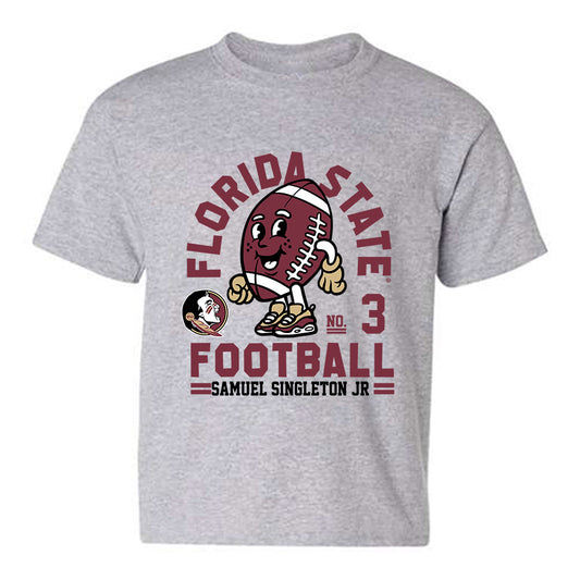 FSU - NCAA Football : Samuel Singleton Jr - Fashion Shersey Youth T-Shirt-0