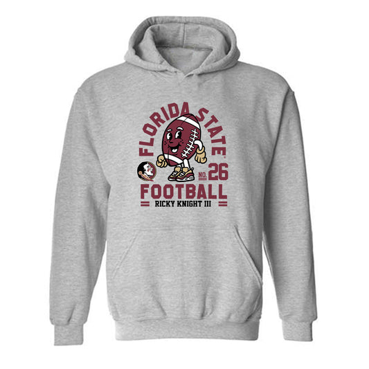 FSU - NCAA Football : Ricky Knight III - Fashion Shersey Hooded Sweatshirt-0