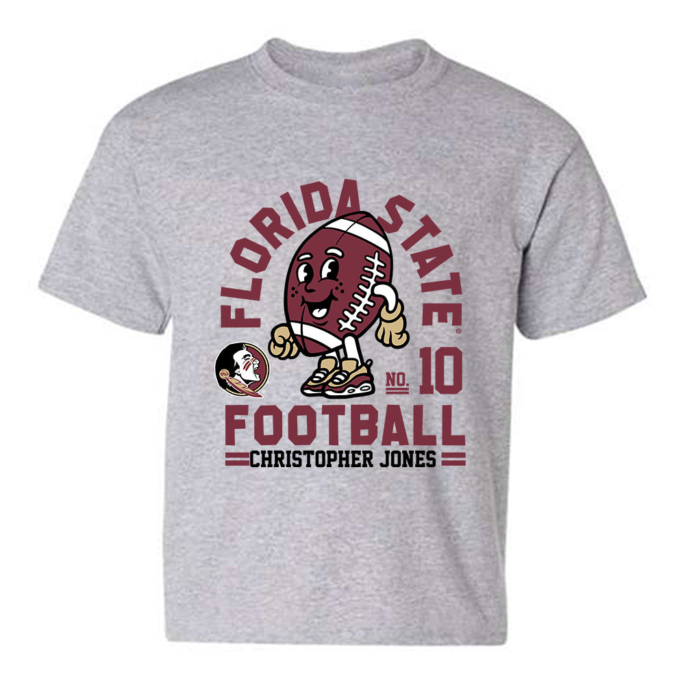 FSU - NCAA Football : Christopher Jones - Fashion Shersey Youth T-Shirt-0