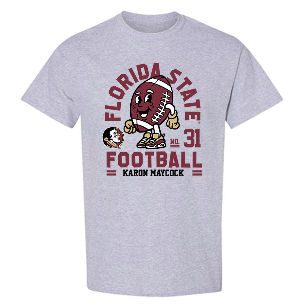 FSU - NCAA Football : Karon Maycock - Fashion Shersey T-Shirt-0