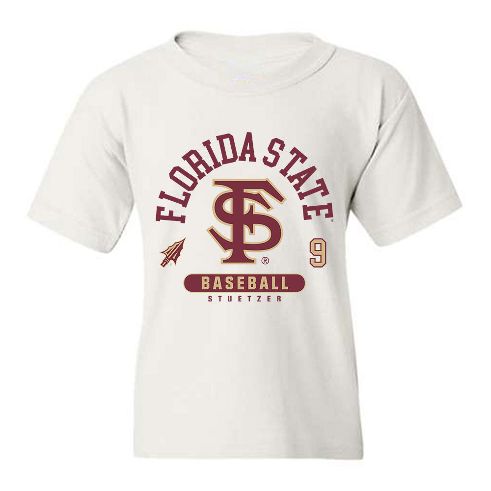 FSU - NCAA Baseball : John Stuetzer - Classic Fashion Shersey Youth T-Shirt-0