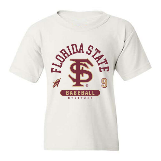 FSU - NCAA Baseball : John Stuetzer - Classic Fashion Shersey Youth T-Shirt-0