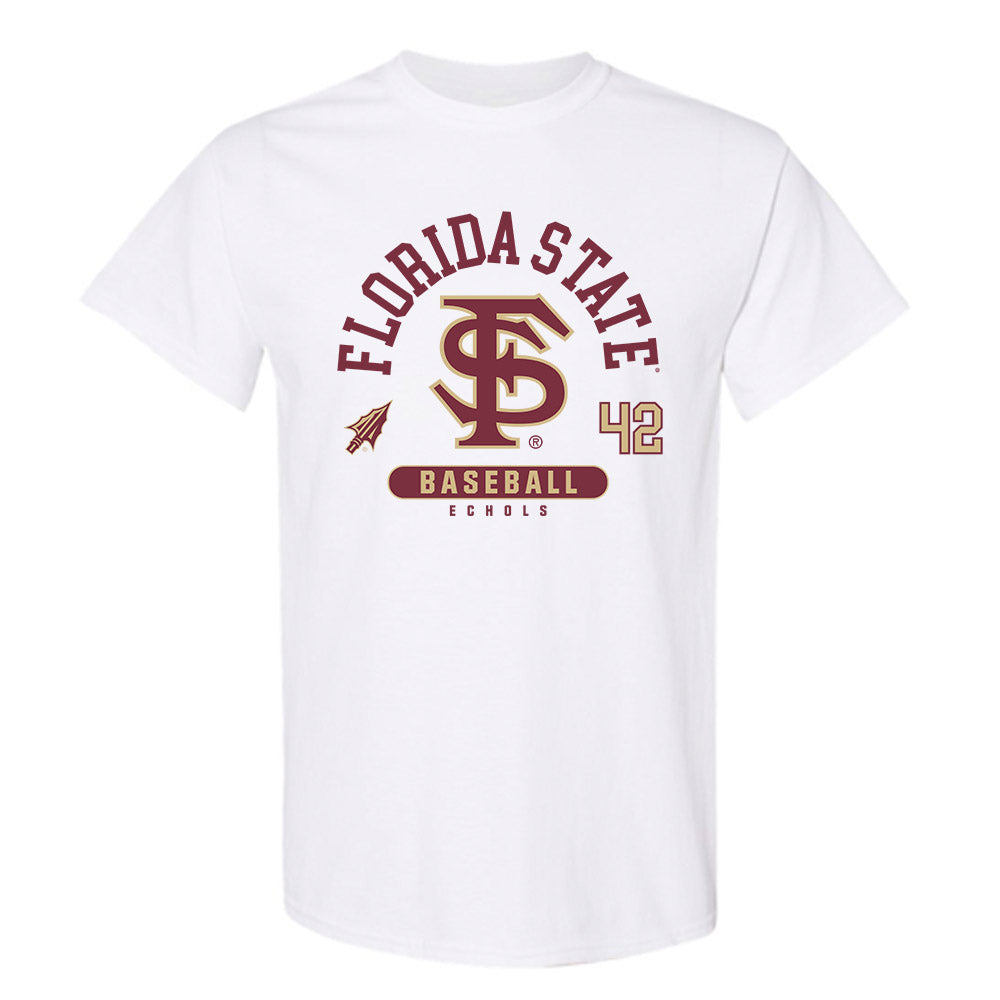 FSU - NCAA Baseball : Jake Echols - Classic Fashion Shersey T-Shirt-0