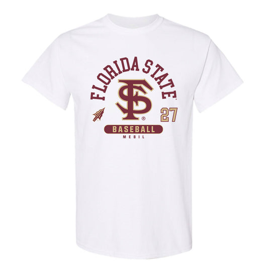 FSU - NCAA Baseball : Kevin Mebil - Classic Fashion Shersey T-Shirt-0