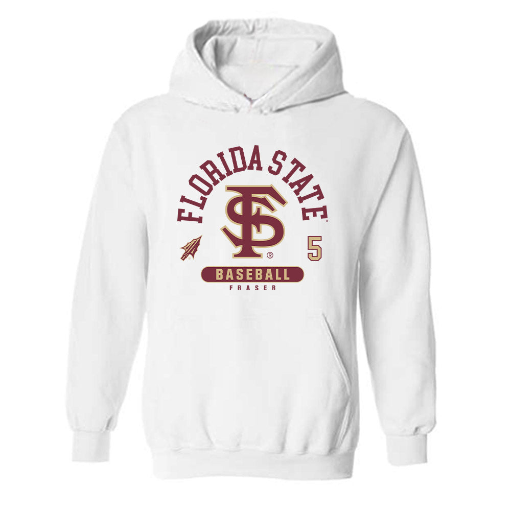 FSU - NCAA Baseball : Gabe Fraser - Classic Fashion Shersey Hooded Sweatshirt-0