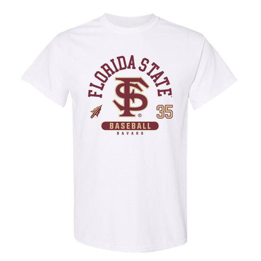 FSU - NCAA Baseball : Will Bavaro - Classic Fashion Shersey T-Shirt-0