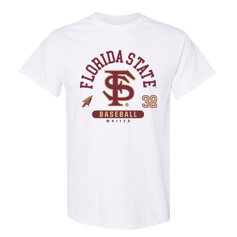 FSU - NCAA Baseball : Cooper Whited - Classic Fashion Shersey T-Shirt-0