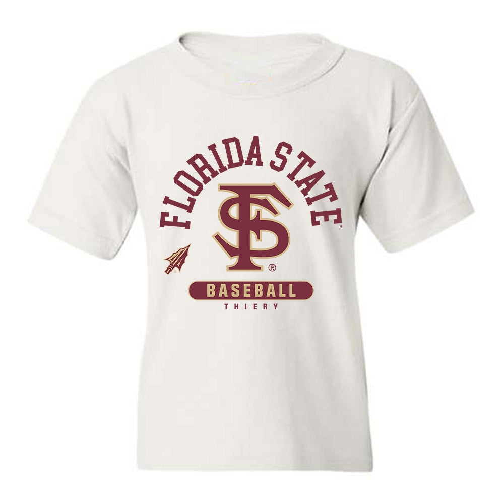 FSU - NCAA Baseball : Donovan Thiery - Classic Fashion Shersey Youth T-Shirt-0
