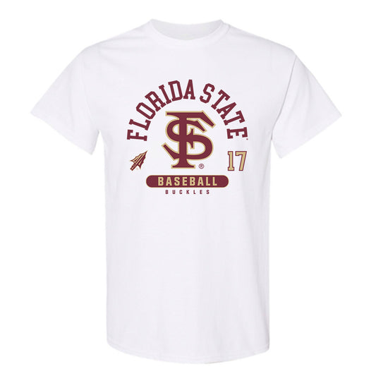 FSU - NCAA Baseball : Charlie Buckles - Classic Fashion Shersey T-Shirt-0