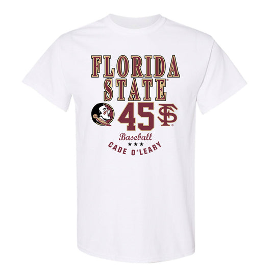 FSU - NCAA Baseball : Cade O'Leary - Classic Fashion Shersey T-Shirt-0