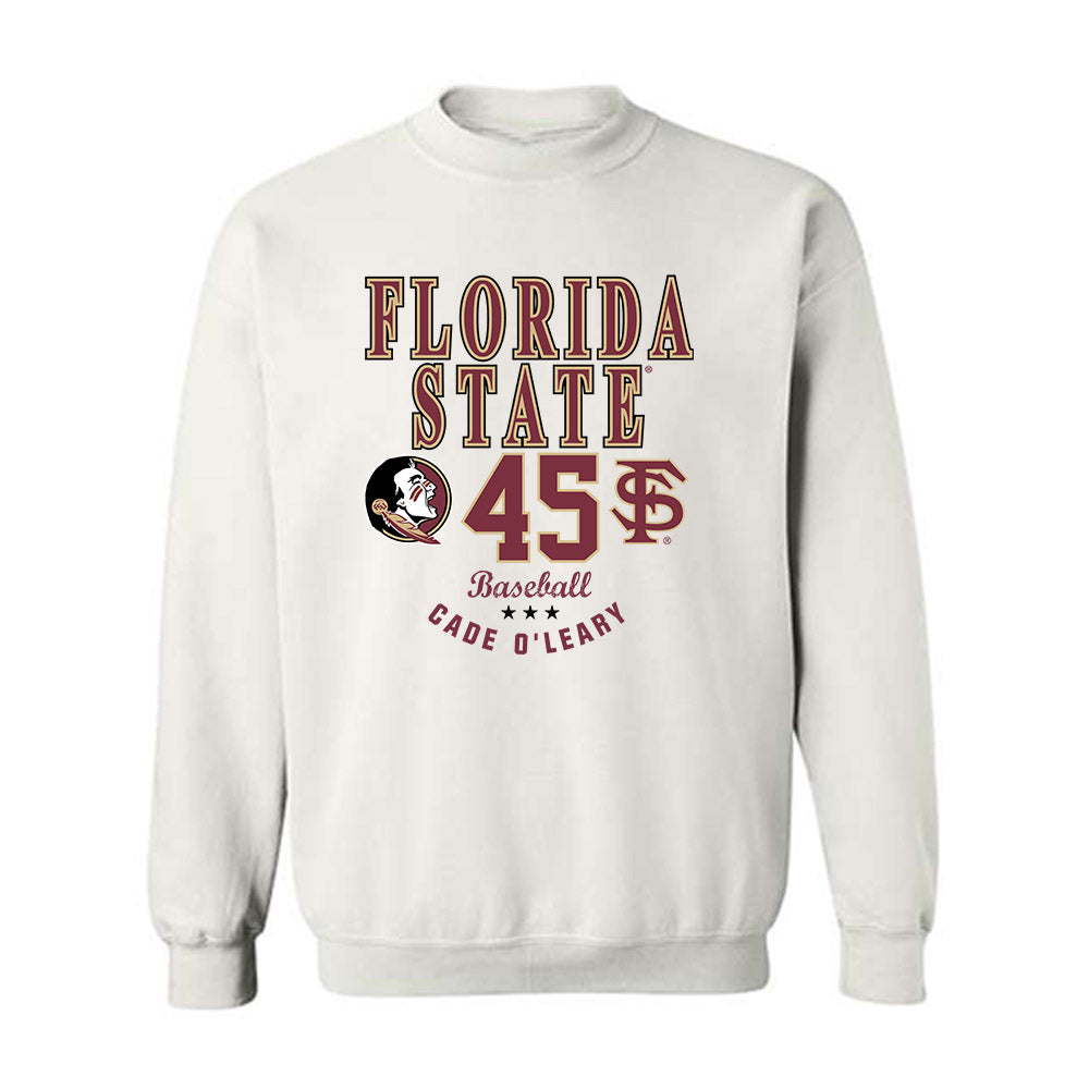 FSU - NCAA Baseball : Cade O'Leary - Classic Fashion Shersey Crewneck Sweatshirt-0