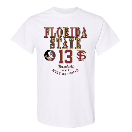 FSU - NCAA Baseball : Noah Sheffield - Classic Fashion Shersey T-Shirt