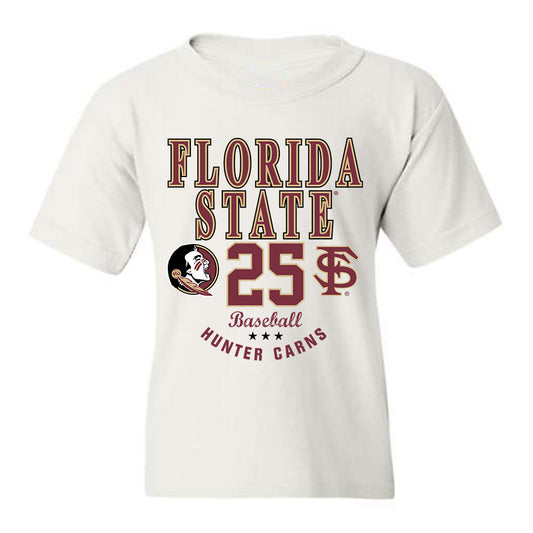 FSU - NCAA Baseball : Hunter Carns - Classic Fashion Shersey Youth T-Shirt