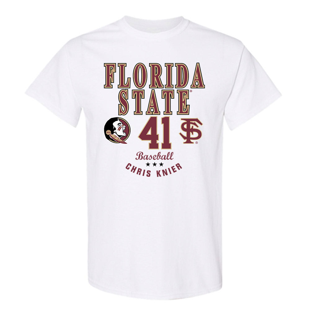FSU - NCAA Baseball : Chris Knier - Classic Fashion Shersey T-Shirt