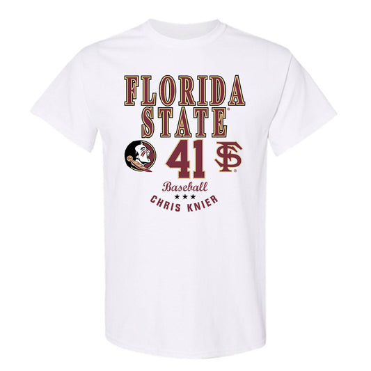 FSU - NCAA Baseball : Chris Knier - Classic Fashion Shersey T-Shirt