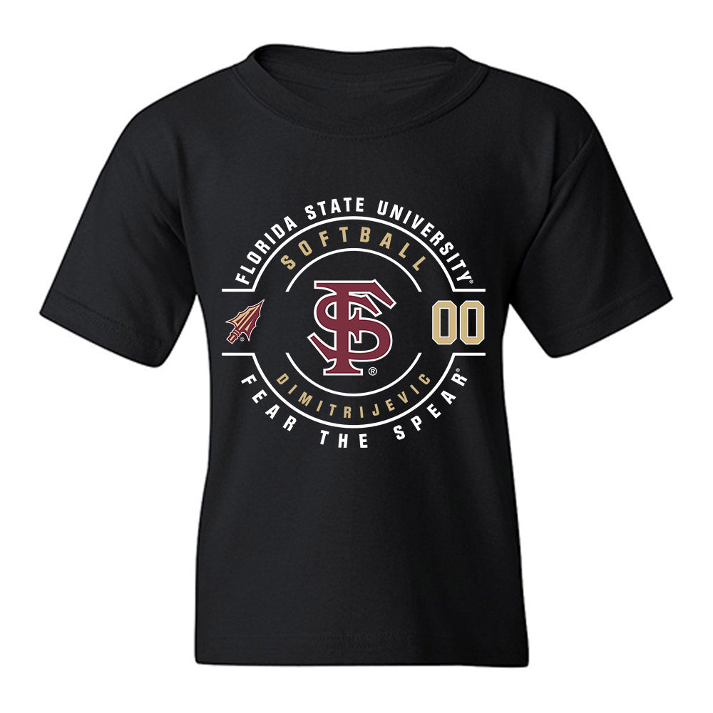 FSU - NCAA Softball : Lisabella Dimitrijevic - Classic Fashion Shersey Youth T-Shirt-0
