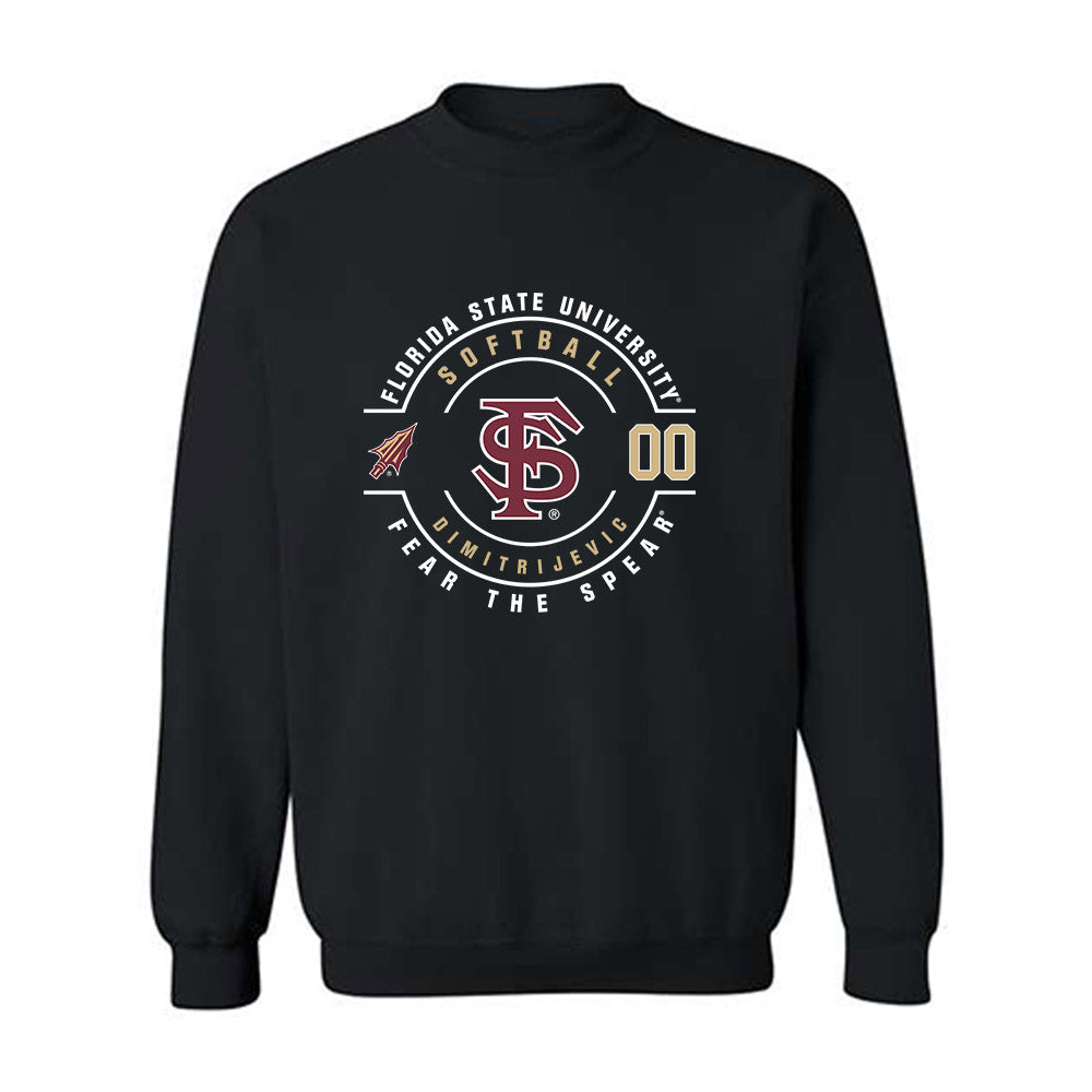 FSU - NCAA Softball : Lisabella Dimitrijevic - Classic Fashion Shersey Crewneck Sweatshirt-0