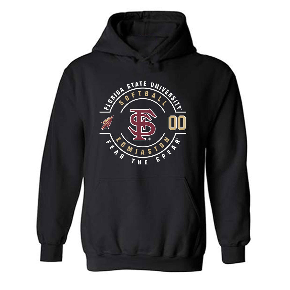 FSU - NCAA Softball : Nicole Edmiaston - Classic Fashion Shersey Hooded Sweatshirt-0
