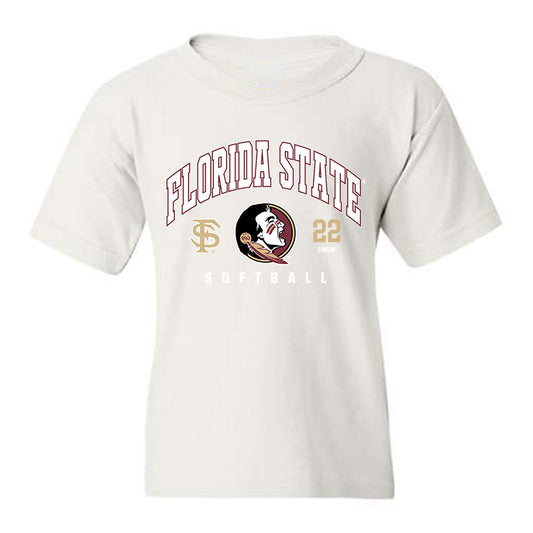 FSU - NCAA Softball : Harlie Chism - Classic Fashion Shersey Youth T-Shirt-0