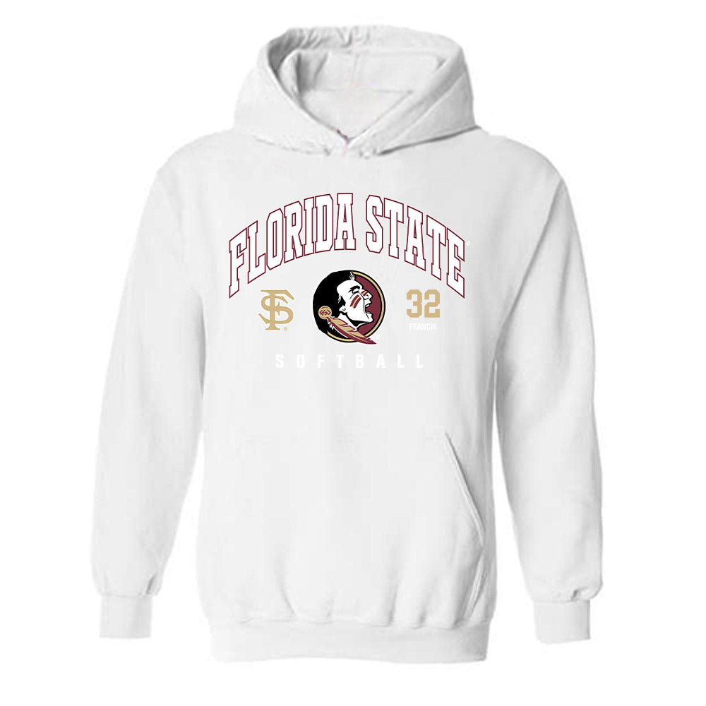 FSU - NCAA Softball : Jazzy Francik - Classic Fashion Shersey Hooded Sweatshirt-0