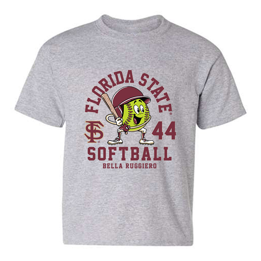 FSU - NCAA Softball : Bella Ruggiero - Fashion Shersey Youth T-Shirt-0