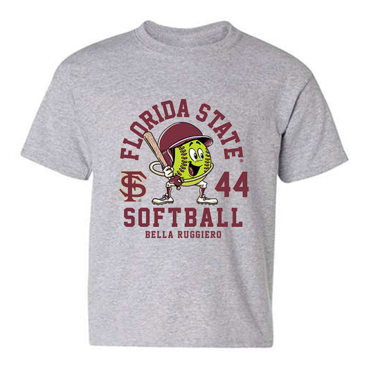 FSU - NCAA Softball : Bella Ruggiero - Fashion Shersey Youth T-Shirt-0