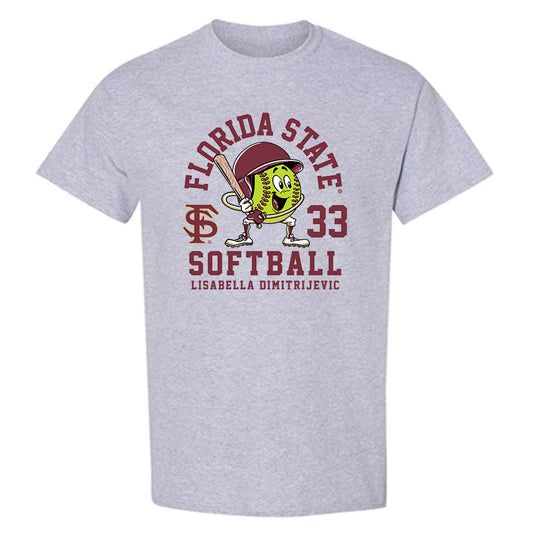 FSU - NCAA Softball : Lisabella Dimitrijevic - Fashion Shersey T-Shirt-0