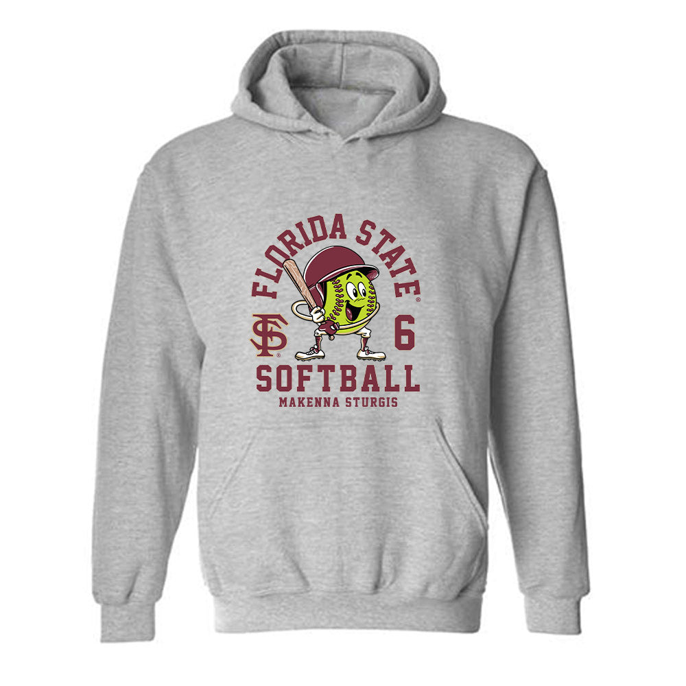 FSU - NCAA Softball : Makenna Sturgis - Fashion Shersey Hooded Sweatshirt-0