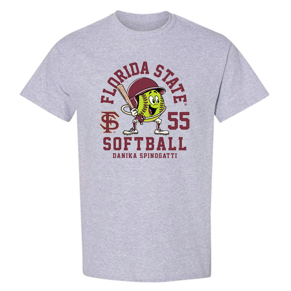 FSU - NCAA Softball : Danika Spinogatti - Fashion Shersey T-Shirt-0
