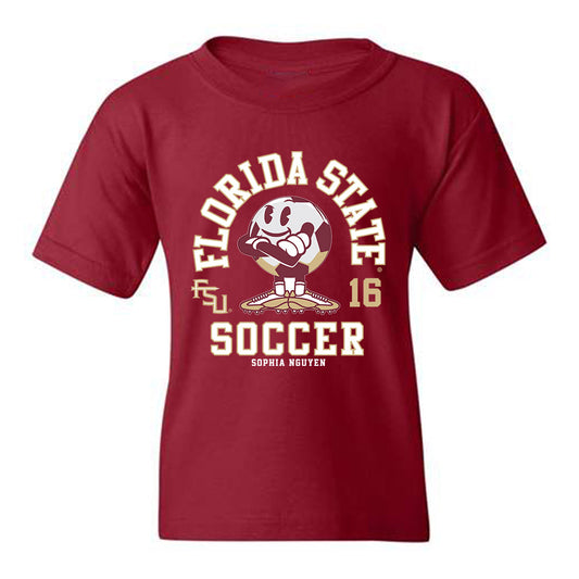 FSU - NCAA Women's Soccer : Sophia Nguyen - Fashion Shersey Youth T-Shirt