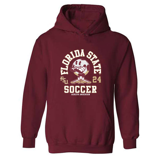 FSU - NCAA Women's Soccer : ashlyn anderson - Fashion Shersey Hooded Sweatshirt-0