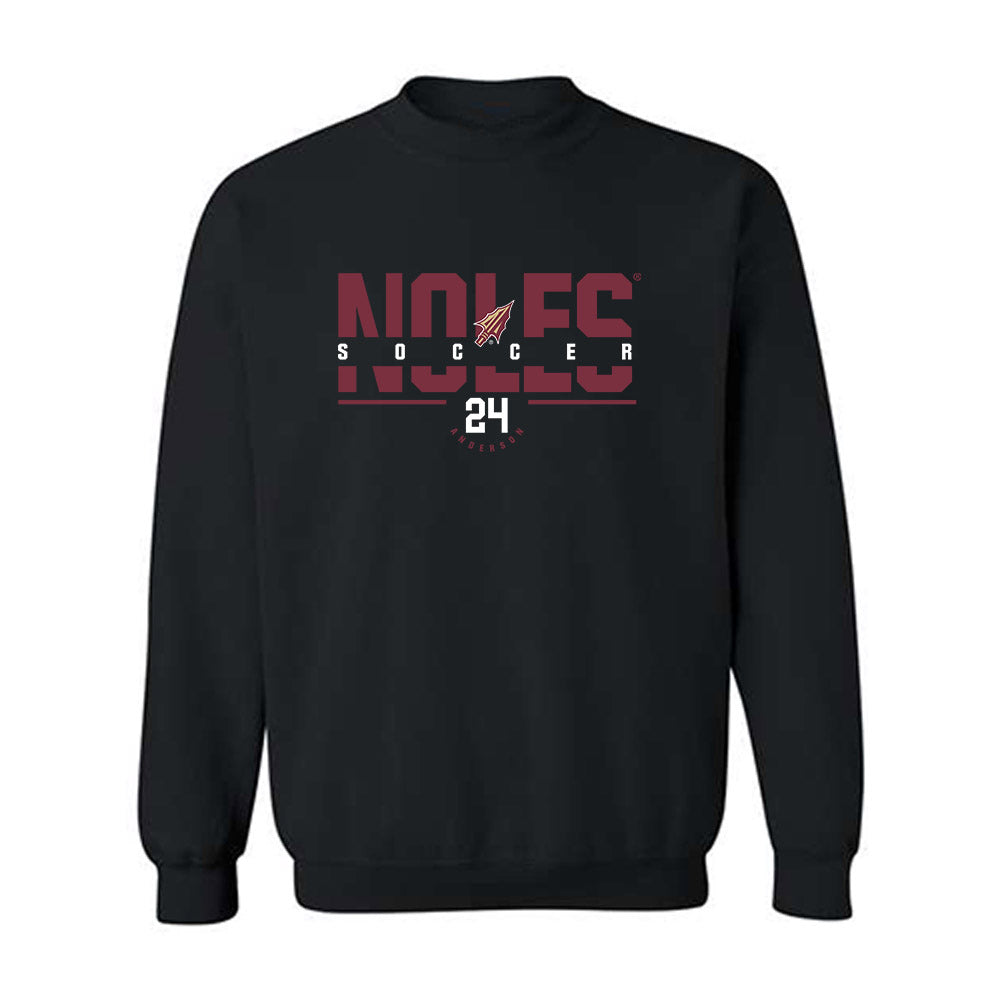 FSU - NCAA Women's Soccer : ashlyn anderson - Classic Fashion Shersey Crewneck Sweatshirt-0