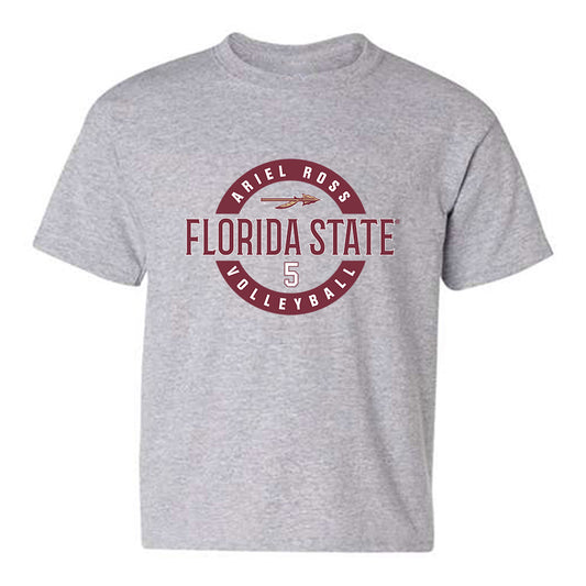FSU - NCAA Women's Volleyball : Ariel Ross - Classic Fashion Shersey Youth T-Shirt-0