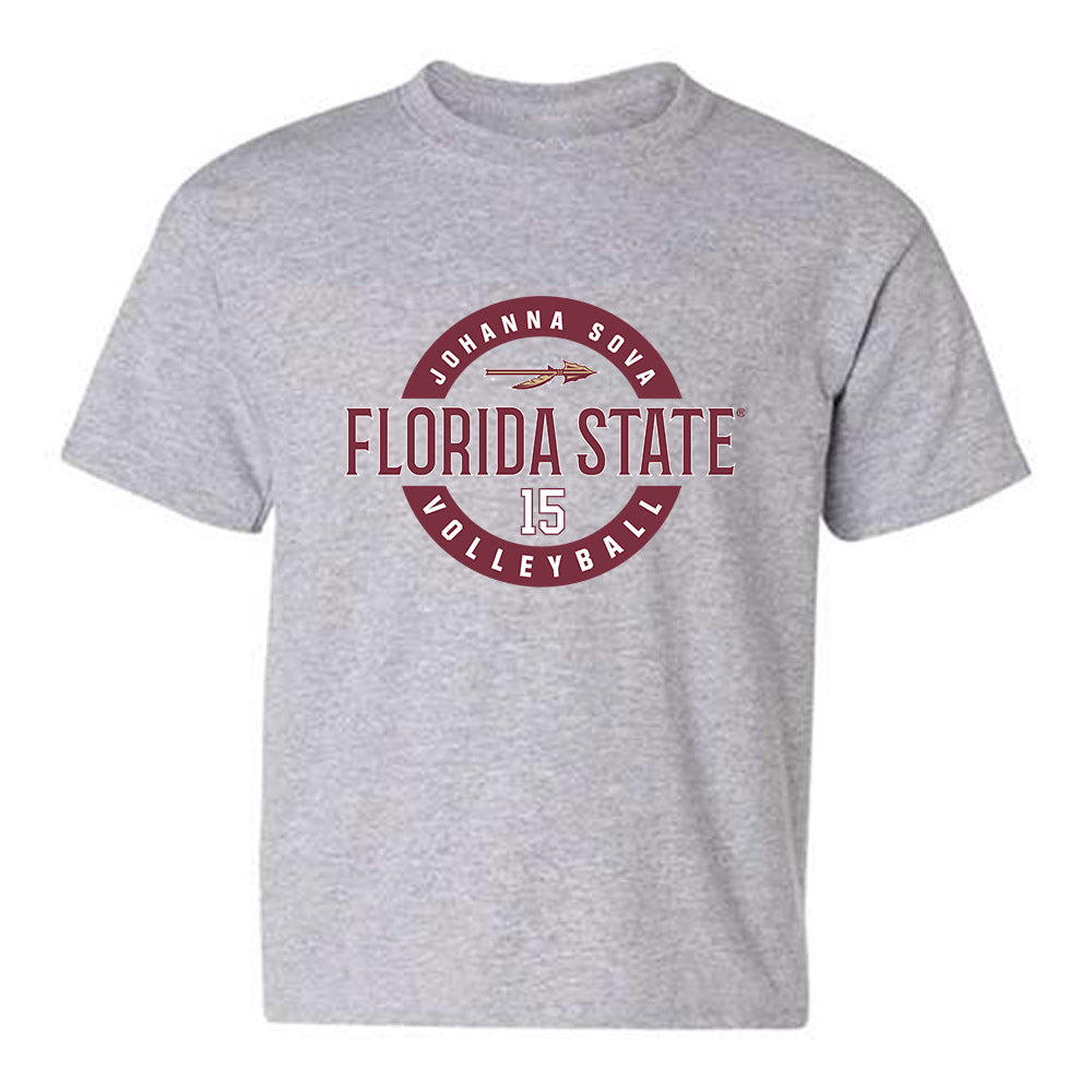 FSU - NCAA Women's Volleyball : Johanna Sova - Classic Fashion Shersey Youth T-Shirt-0