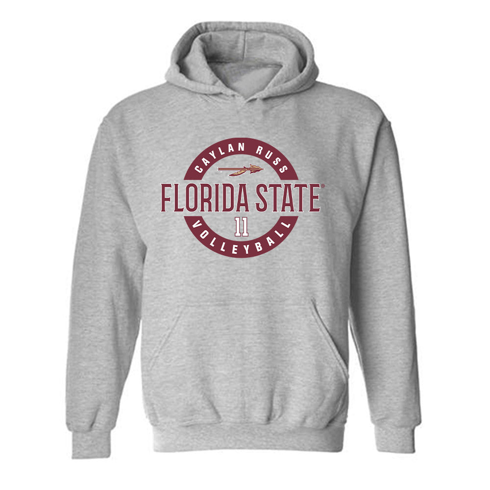 FSU - NCAA Women's Volleyball : Caylan Russ - Classic Fashion Shersey Hooded Sweatshirt