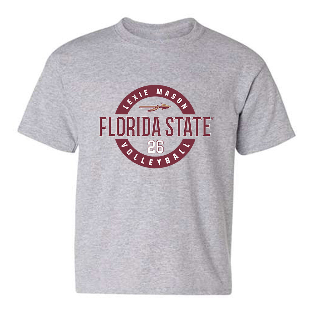 FSU - NCAA Women's Volleyball : Lexie Mason - Classic Fashion Shersey Youth T-Shirt-0