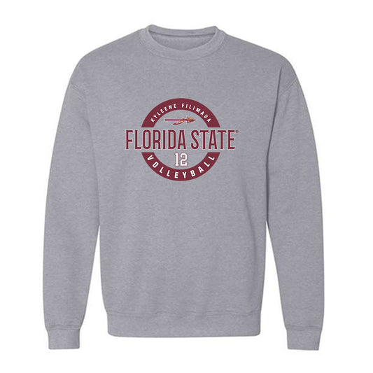 FSU - NCAA Women's Volleyball : Kyleene Filimaua - Classic Fashion Shersey Crewneck Sweatshirt-0