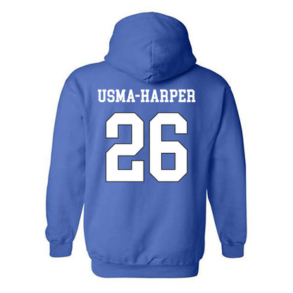 Grand Valley - NCAA Football : Syone Usma-Harper - Replica Shersey Hooded Sweatshirt-1
