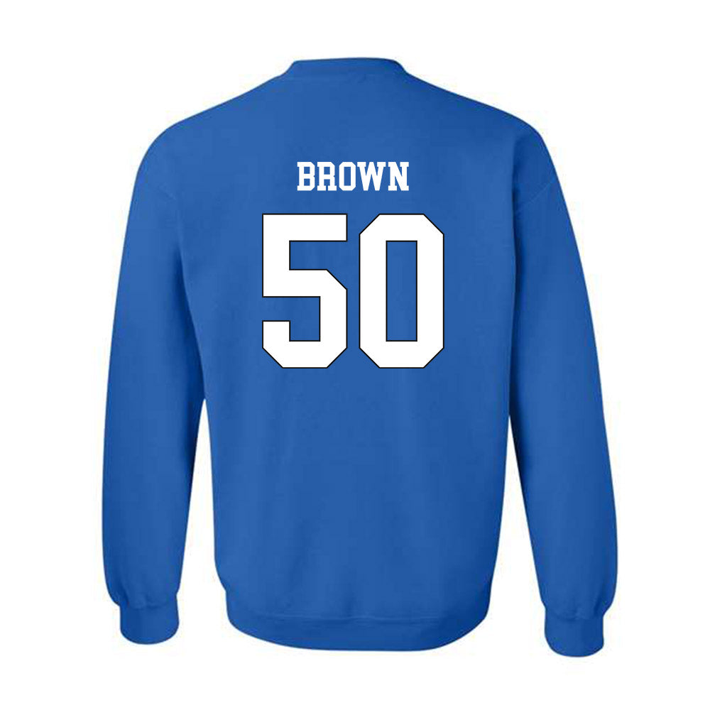 Grand Valley - NCAA Football : Gabriel Brown - Replica Shersey Crewneck Sweatshirt-1