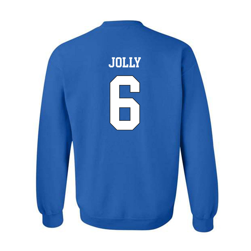 Grand Valley - NCAA Football : Thomas Jolly - Replica Shersey Crewneck Sweatshirt-1