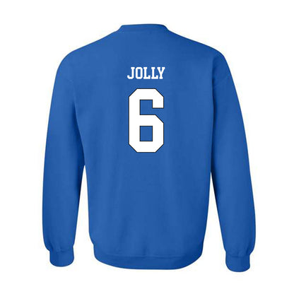 Grand Valley - NCAA Football : Thomas Jolly - Replica Shersey Crewneck Sweatshirt-1