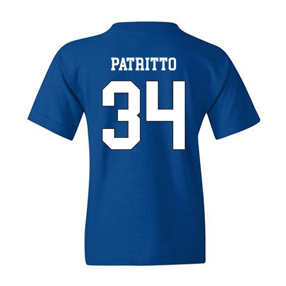 Grand Valley - NCAA Football : Cole Patritto - Replica Shersey Youth T-Shirt-1