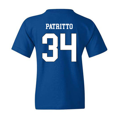 Grand Valley - NCAA Football : Cole Patritto - Replica Shersey Youth T-Shirt-1