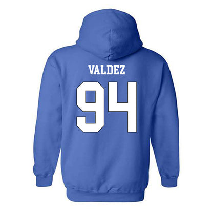 Grand Valley - NCAA Football : Elias Valdez - Replica Shersey Hooded Sweatshirt-1