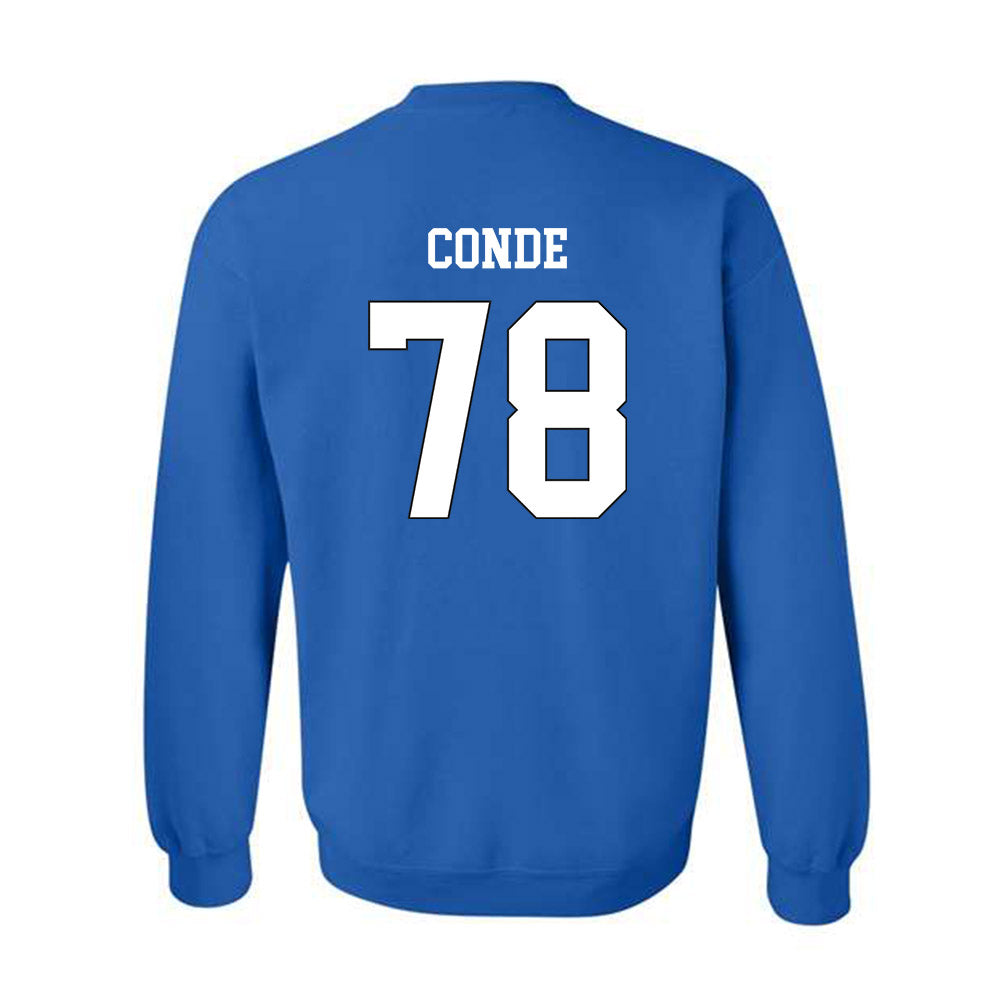 Grand Valley - NCAA Football : Jibriel Conde - Replica Shersey Crewneck Sweatshirt-1